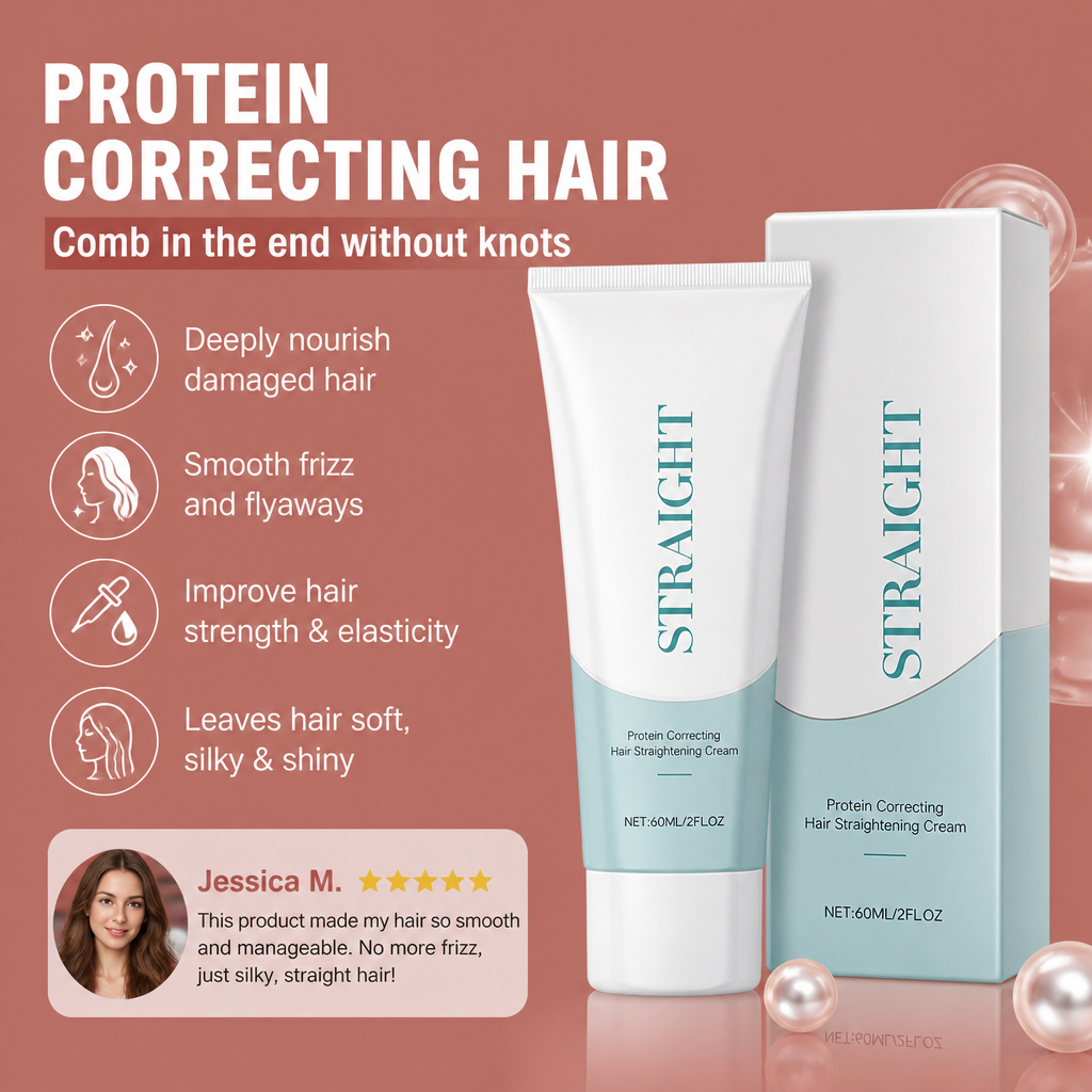 Protein Hair Smoothing Treatment – Nourishing Formula For Silky Hair