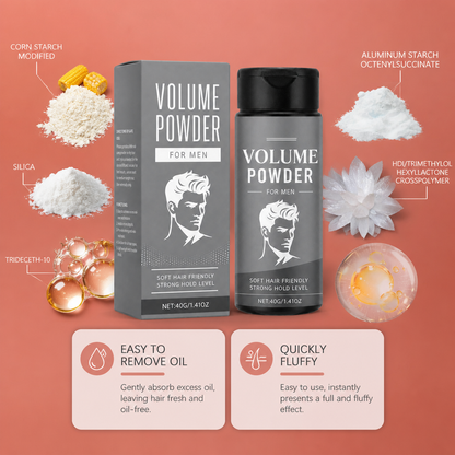 Oil Absorbing Hair Powder – Lightweight Formula For Fresh Voluminous Hair