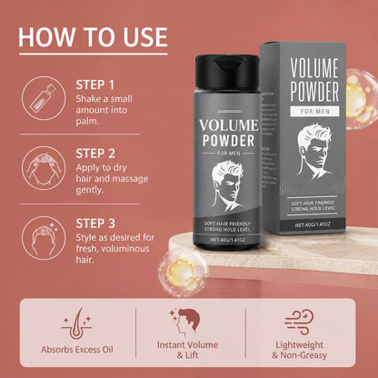 Oil Absorbing Hair Powder – Lightweight Formula For Fresh Voluminous Hair