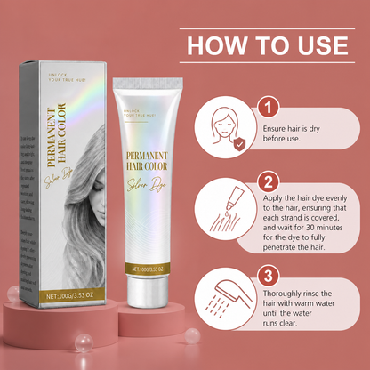 Long-Lasting Gray Hair Dye – Nourishing Color Formula For Smooth Hair