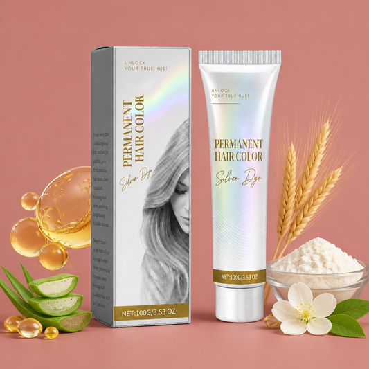 Long-Lasting Gray Hair Dye – Nourishing Color Formula For Smooth Hair