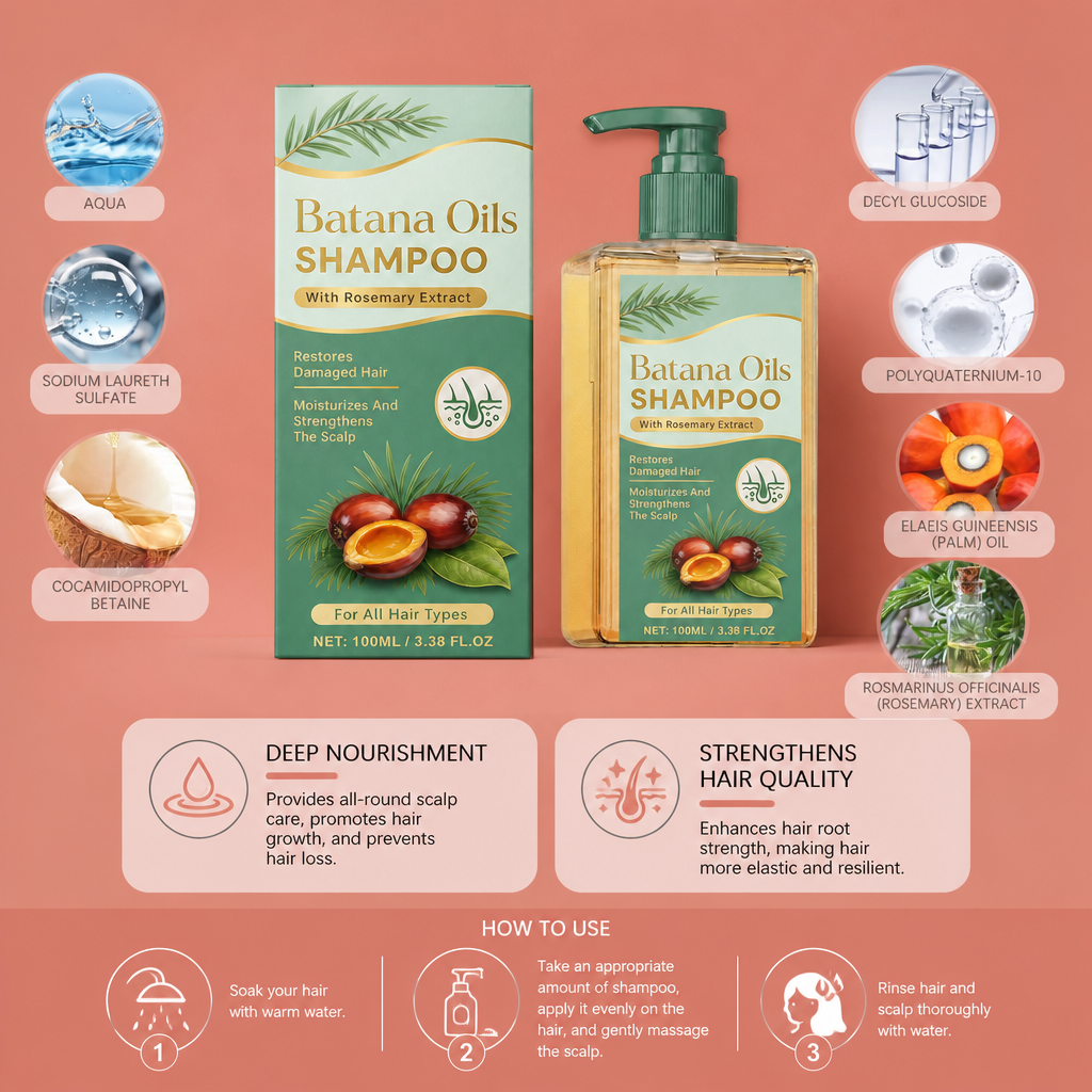 Rosemary Repair Shampoo – Nourishing Cleanse For Stronger-Looking Hair