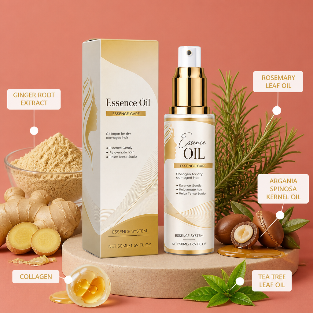 Argan Collagen Hair Oil – Nourishing Formula For Smooth, Healthy-Looking Hair