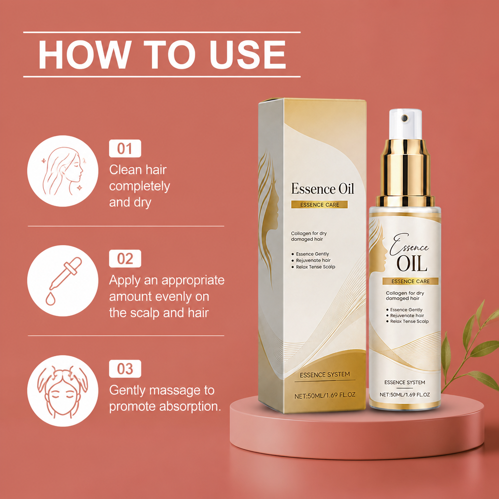 Argan Collagen Hair Oil – Nourishing Formula For Smooth, Healthy-Looking Hair
