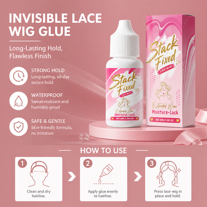 Invisible Lace Wig Glue – Long-Lasting Hair Adhesive For Secure Styling
