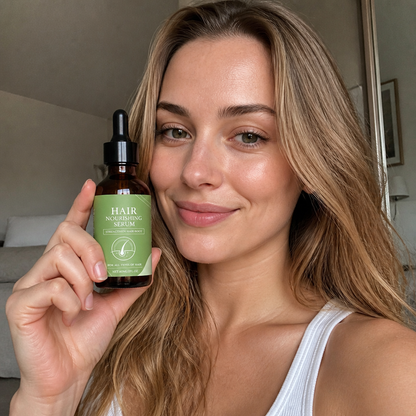 Ginger & Rosemary Hair Nourishing Serum – Botanical Scalp Care Formula