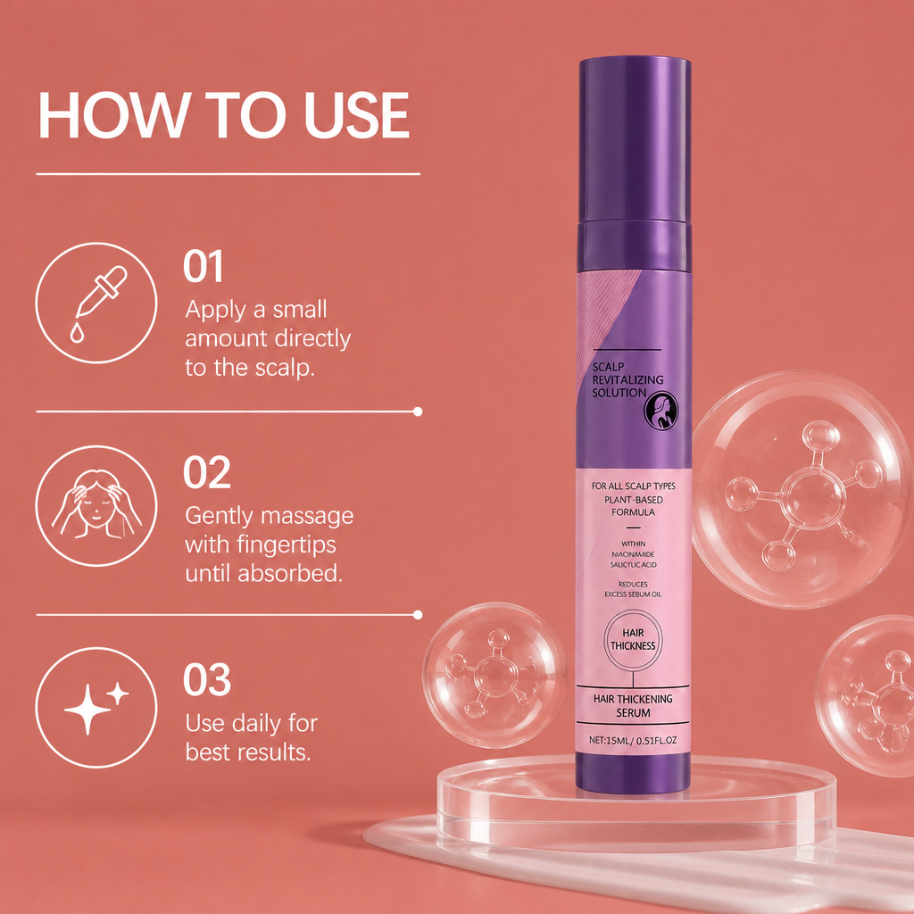 Scalp Revitalizing Serum – Nourishing Formula For Healthier-Looking Hair