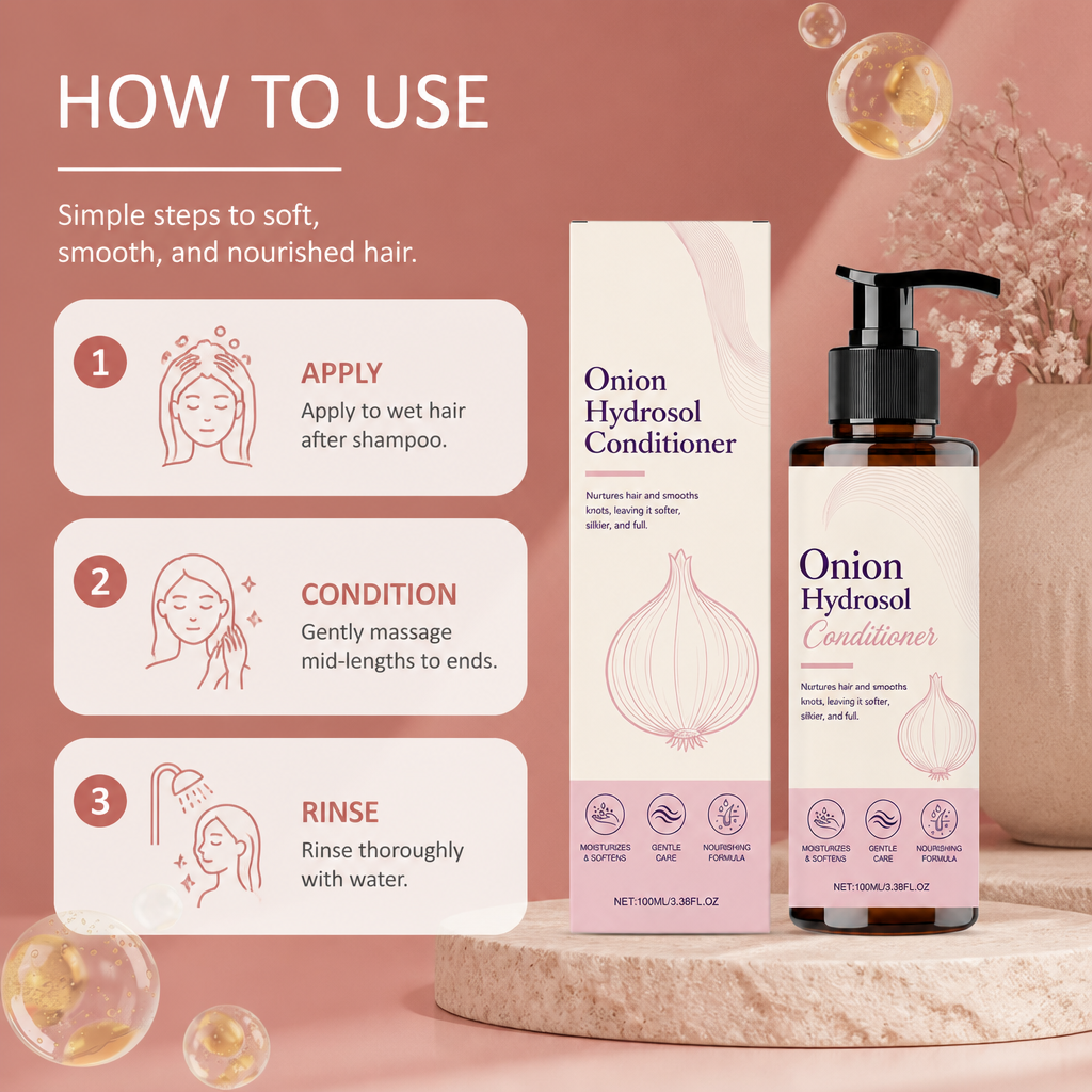 Nourishing Hair Conditioner – Hydrating Formula For Smooth, Shiny Hair