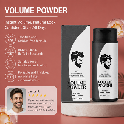 Volumizing Hair Styling Powder – Instant Texture And Natural Lift