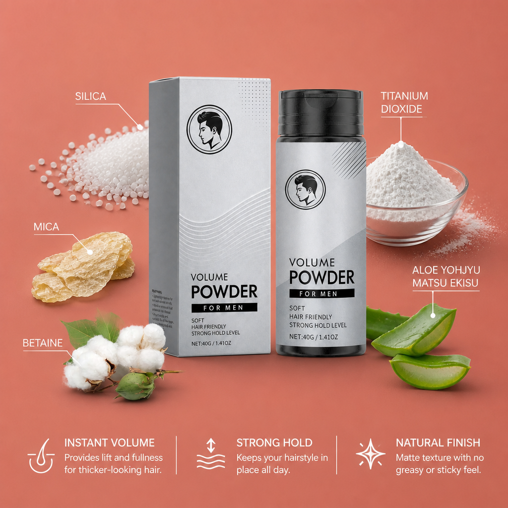 Volumizing Hair Styling Powder – Instant Texture And Fuller-Looking Hair