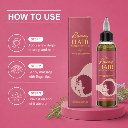Rosemary Hair Nourishing Oil For Smooth, Hydrated Hair
