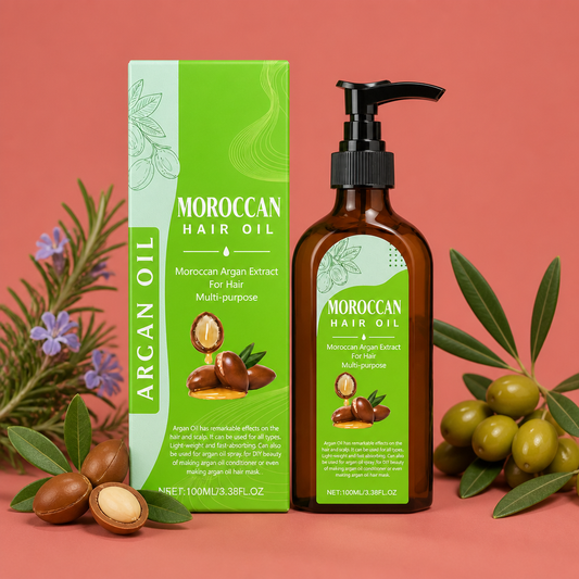 Moroccan Hair Oil For Nourished And Smooth Looking Hair
