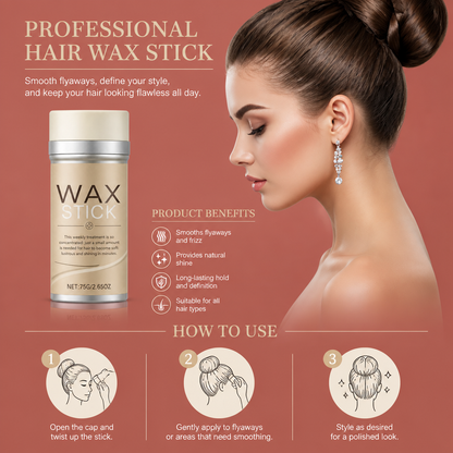 Professional Hair Wax Stick For Smooth And Defined Styles