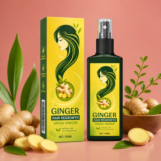 Ginger Hair Care Spray – Nourishing Formula For Fuller Looking Hair