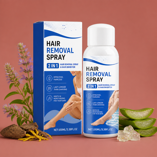 Gentle Hair Removal Spray – Smooth Skin Care Formula With Fresh Fragrance