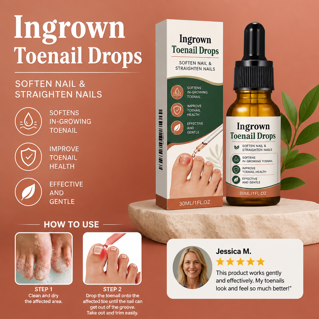 Gentle Toenail Care Drops – Soothing Formula For Comfortable Nail Care