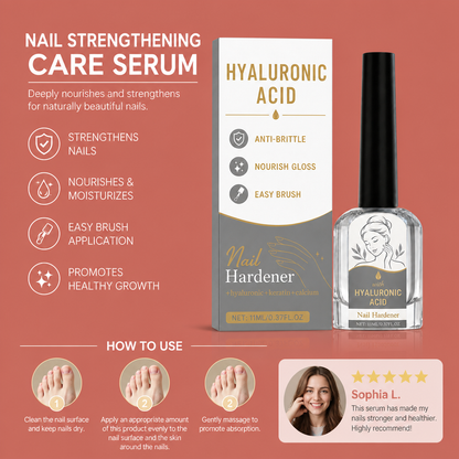 Nail Strengthening Care Serum – Moisturizing Formula For Healthy-Looking Nails