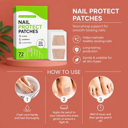 Toenail Care Patch – Nourishing Support For Smooth-Looking Nails