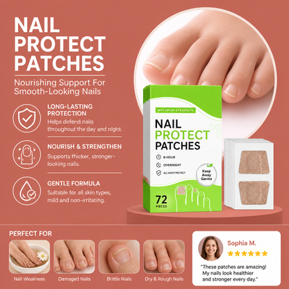Toenail Care Patch – Nourishing Support For Smooth-Looking Nails