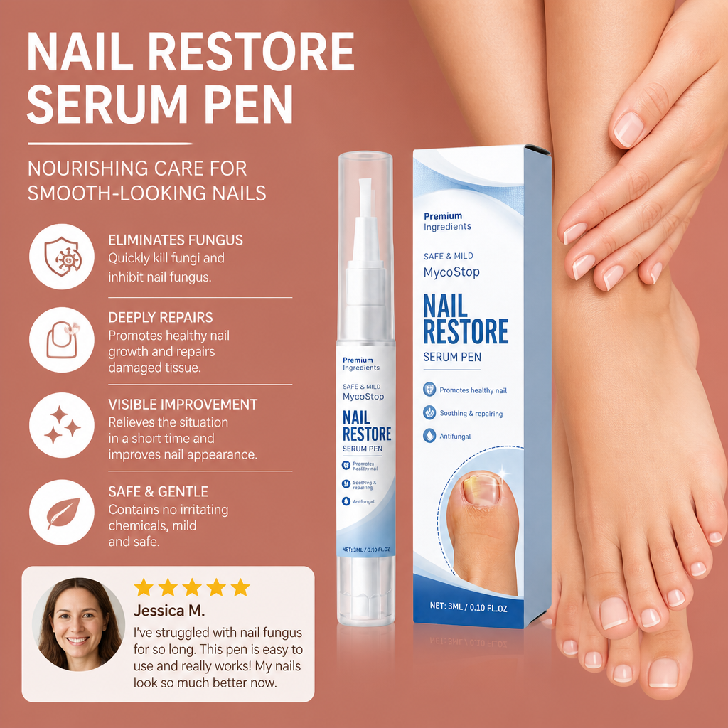 Nail Restore Serum Pen – Nourishing Care For Smooth-Looking Nails