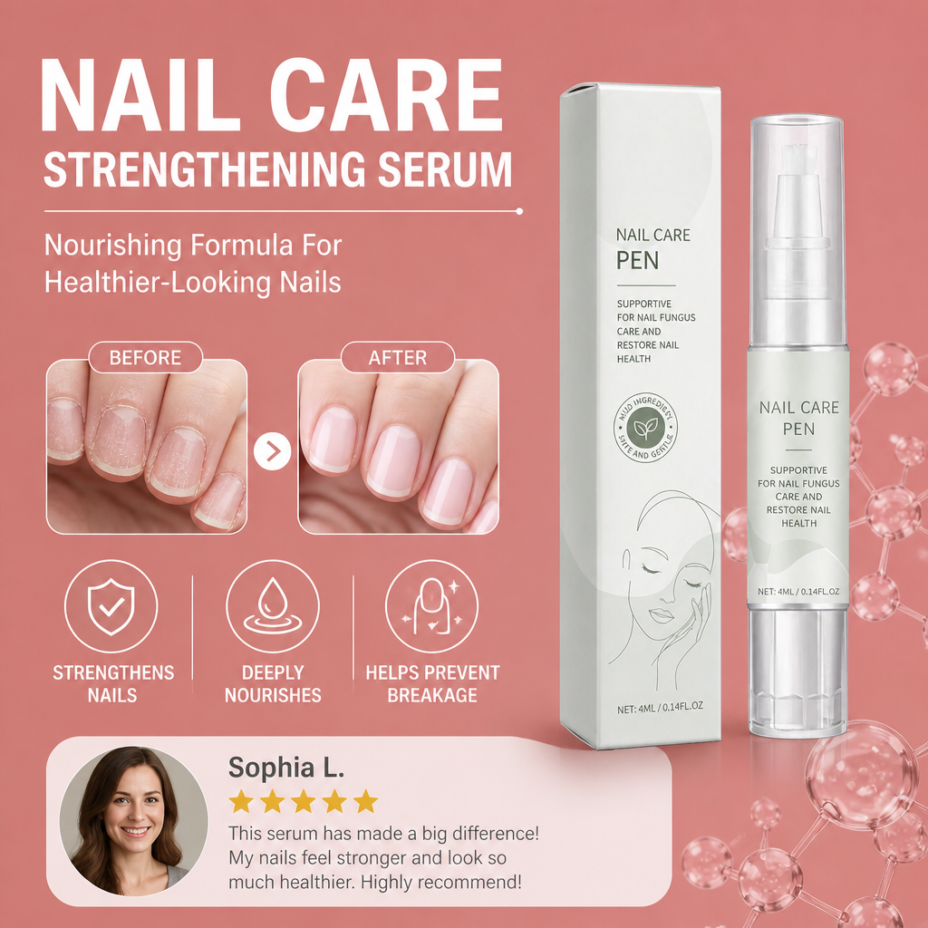 Nail Care Strengthening Serum – Nourishing Formula For Healthier-Looking Nails