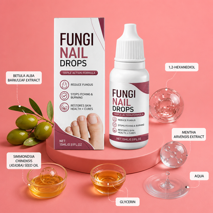 Nail Care Drops – Nourishing Formula For Smooth-Looking Nails