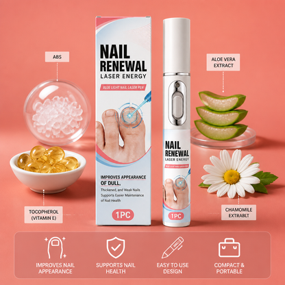 Blue Light Nail Care Pen – Compact Tool For Nail Maintenance