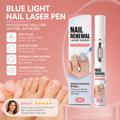 Blue Light Nail Care Pen – Compact Tool For Nail Maintenance
