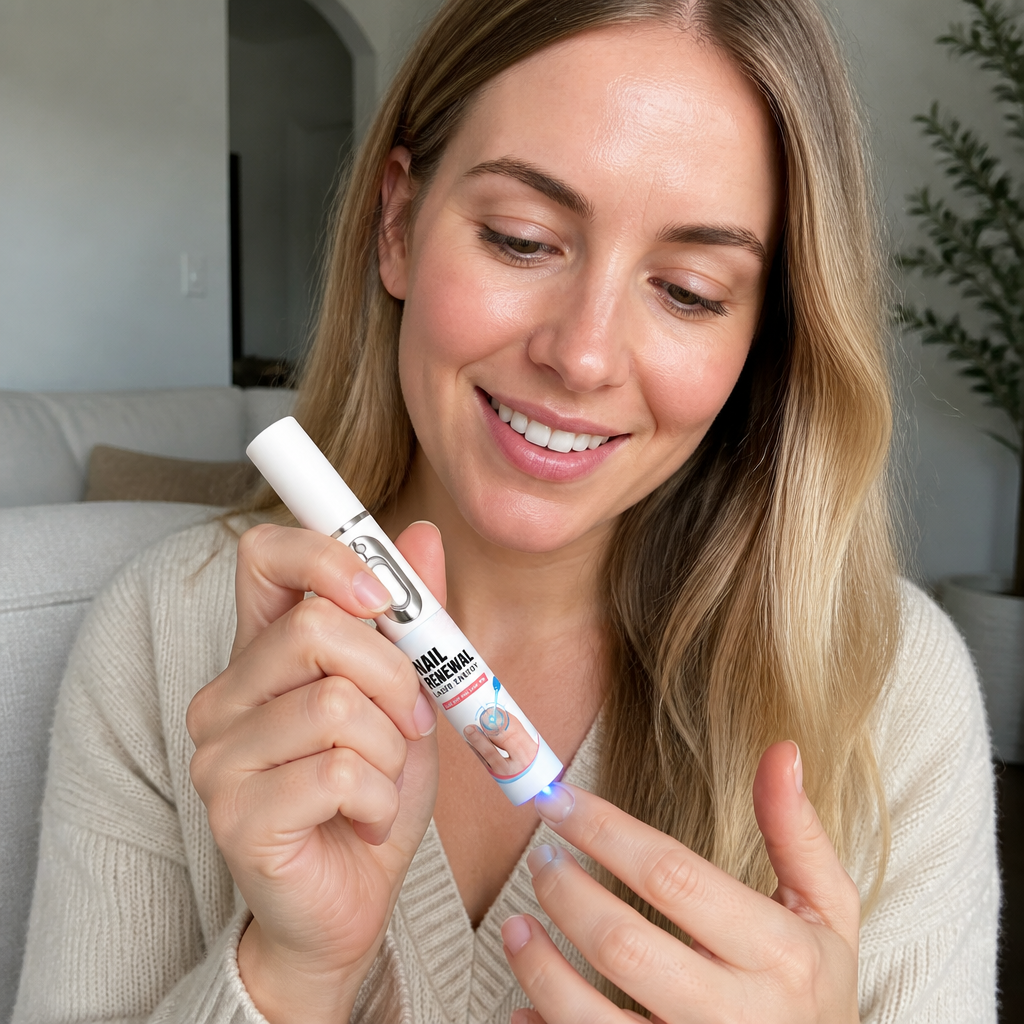 Blue Light Nail Care Pen – Compact Tool For Nail Maintenance
