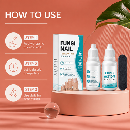 Fungi Nail Care Drops – Lightweight Formula For Daily Nail Care