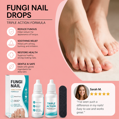 Fungi Nail Care Drops – Lightweight Formula For Daily Nail Care