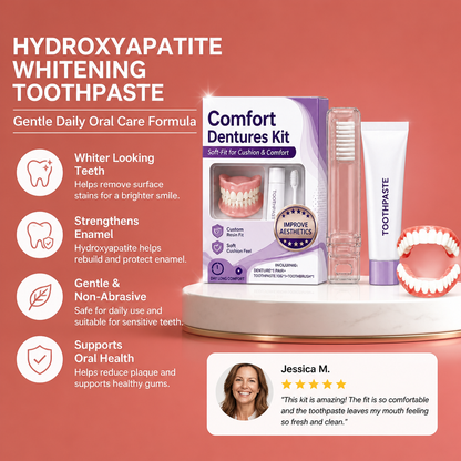 Hydroxyapatite Whitening Toothpaste – Gentle Daily Oral Care Formula