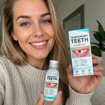 Temporary Tooth Repair Beads – Moldable Dental Filling Solution