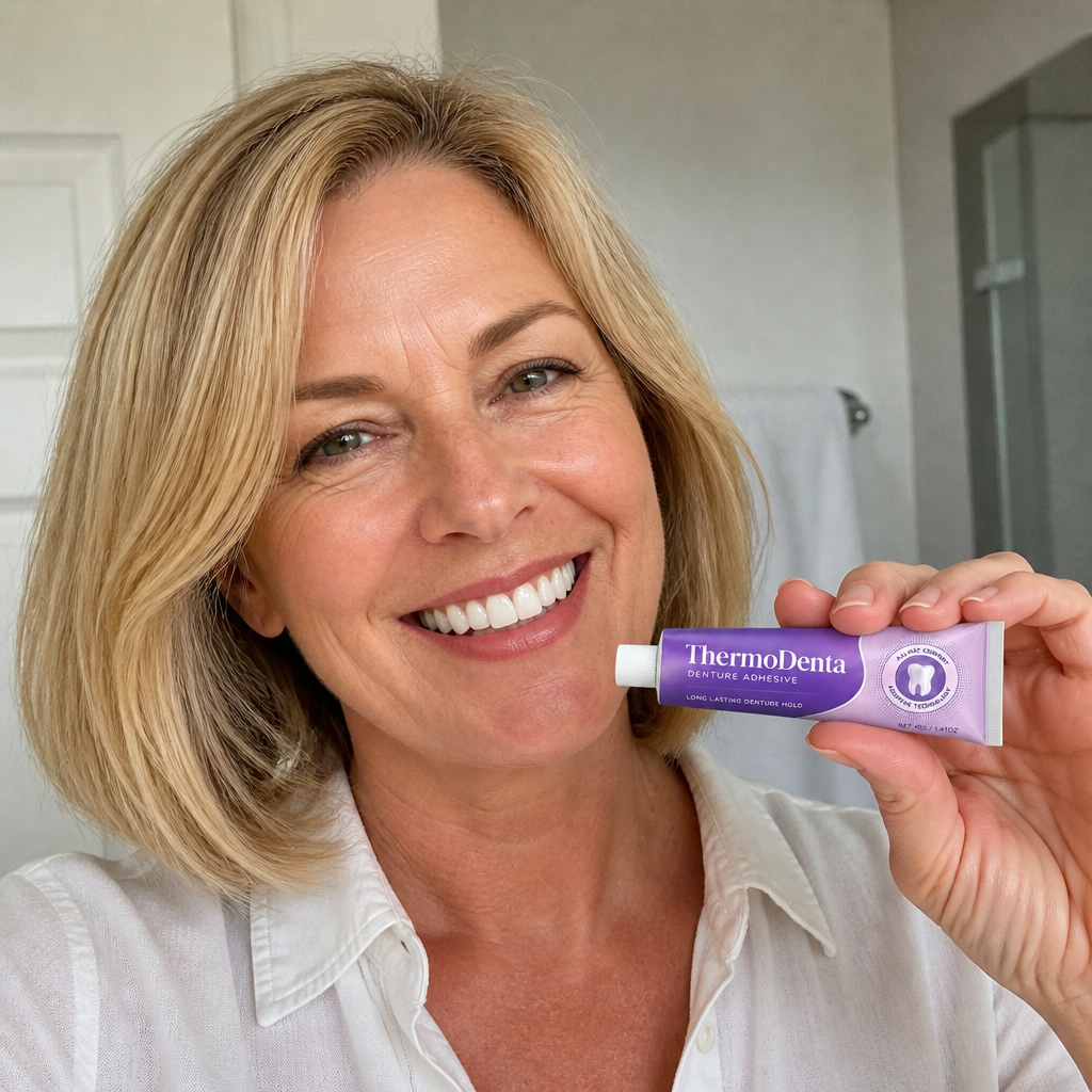 Denture Adhesive Cream – Long-Lasting Hold For Comfortable Wear