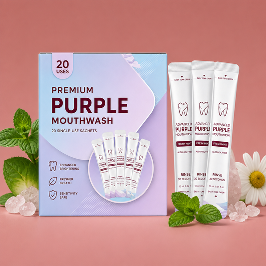 Hydroxyapatite Purple Mouthwash – Fresh Daily Oral Care Solution