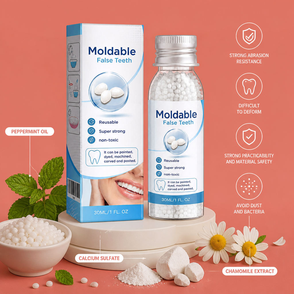 Temporary Tooth Repair Beads – Moldable Solution For A Natural Smile