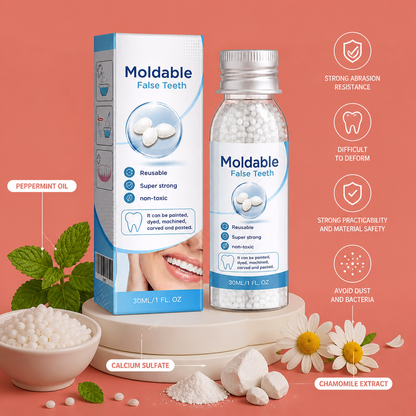 Temporary Tooth Repair Beads – Moldable Solution For A Natural Smile