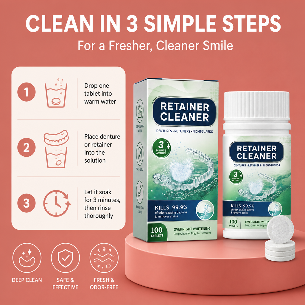Denture Cleaning Tablets – Fresh & Effective Care For Dental Appliances