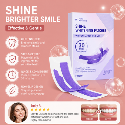 Hydrogel Teeth Whitening Strips – Gentle Smile Brightening Care