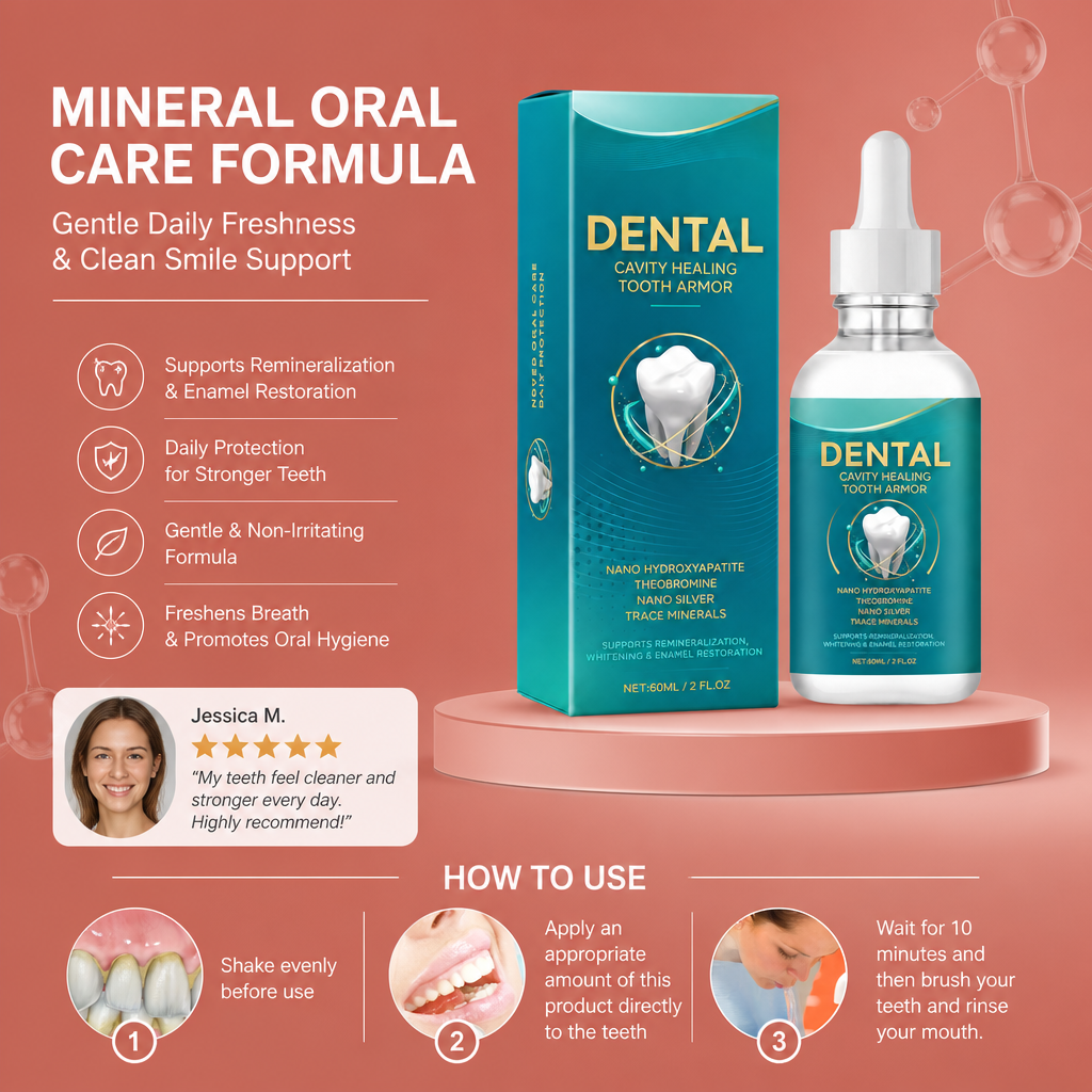 Mineral Oral Care Formula – Gentle Daily Freshness & Clean Smile Support