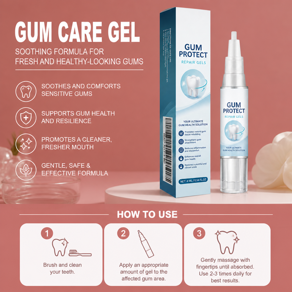 Gum Care Gel – Soothing Formula for Fresh and Healthy-Looking Gums
