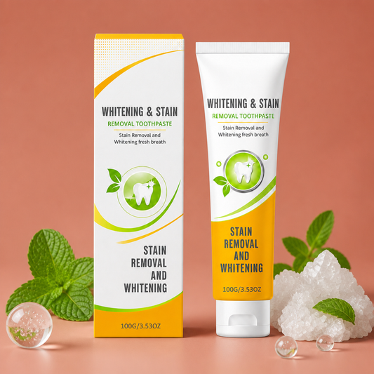 Whitening Toothpaste – Gentle Stain Removal for a Fresh Smile
