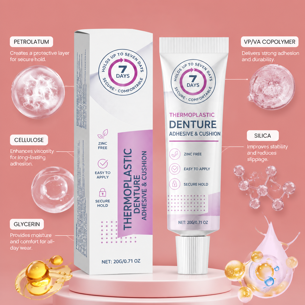 Denture Adhesive Cream – Long-Lasting Comfort And Secure Fit