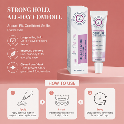 Denture Adhesive Cream – Long-Lasting Comfort And Secure Fit