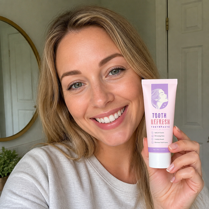 Refreshing Whitening Toothpaste – For A Brighter Smile & Fresh Breath