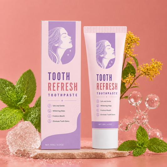 Refreshing Whitening Toothpaste – For A Brighter Smile & Fresh Breath