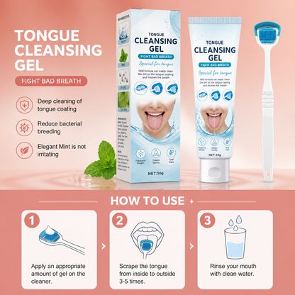 Tongue Cleaning Gel – Fresh Breath Support For Daily Oral Care
