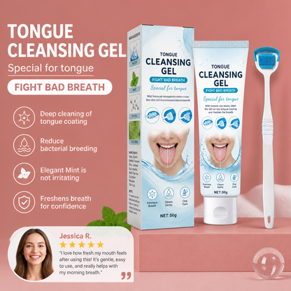 Tongue Cleaning Gel – Fresh Breath Support For Daily Oral Care