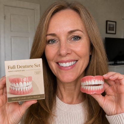 Natural Denture Set – Comfortable Fit For A Confident Smile