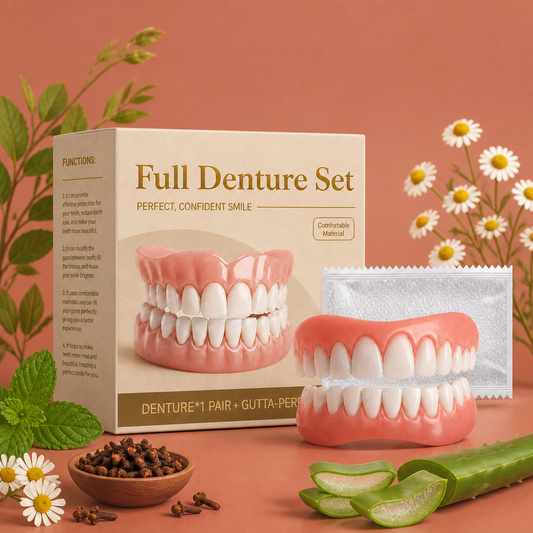 Natural Denture Set – Comfortable Fit For A Confident Smile